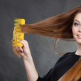 thumbnail image 5 of Peine de dientes anchos para desenredar: 3 peines de dientes anchos para cabello rizado, peine de dientes anchos de plástico sin mango, para cabello húmedo/grueso/fino, peines para mujeres, peine, 5 of 5
