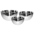 thumbnail image 1 of Starcrafts 92297 Ensemble de Bols Martelés en Acier Inoxydable, 3 Pcs, 1 of 1