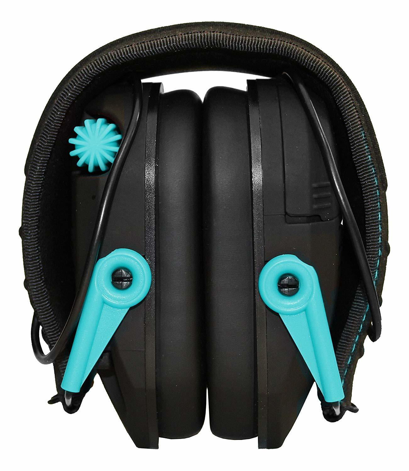 Walker's Razor Slim Compact Folding Ear ＆ Hearing Protection Electronic  Shooting Ear Muffs, Dark Earth Tan 通販