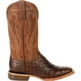 Durango Womens Premium Exotic Full Quill Ostrich Square Toe Dress Boots