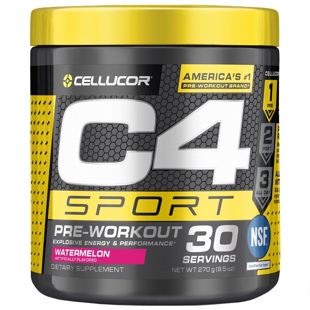 Cellucor C4 Sport Pre Workout Powder, Watermelon, 30 Servings - Walmart