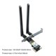 thumbnail image 4 of WiFi6E PCIE Tarjeta WiFi 5374Mbps Tarjeta de red inalámbrica Compatible con Bluetooth 5.3, 4 of 8