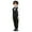 Black*, variant on RUTAYY Boys 4 Piece Outfit Vest Pants Bow Tie and Suspender Set for Special Occasion Outings Black