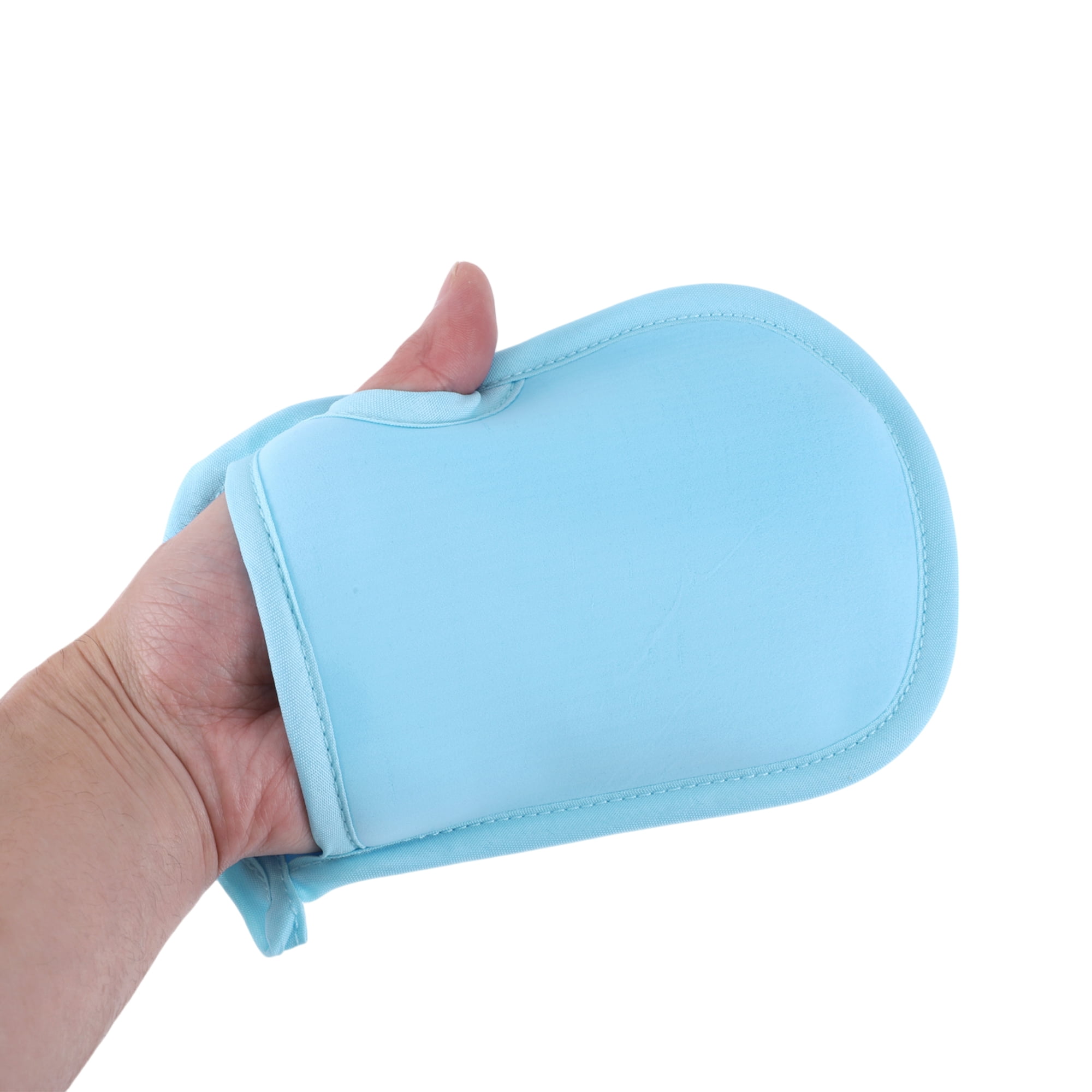 Unique Bargains 1pc Shower Gloves for Enhanced Bathing Experience Blue
