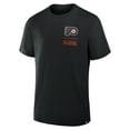 thumbnail image 4 of Men's Fanatics Black Philadelphia Flyers Crash The Net Legacy T-Shirt, 4 of 5
