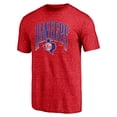 thumbnail image 2 of Men's Red Texas Rangers Line Corps Tri-Blend T-Shirt, 2 of 3