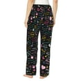 thumbnail image 3 of Picia I love you Mom Womens Soft Woven Cotton Elastic Waistband Sleep Pajama Pant Lounge Sleep Pant With Pockets And Drawstring-X-Large, 3 of 9