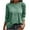 Green, variant on APEXFWDT Women's Light Fleece Crew Neck Sweatshirt Ruched Raglan Sleeve Fall Pullover Solid Color Stylish Athletic Top,M,Black