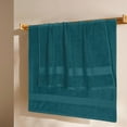 thumbnail image 3 of GLAMBURG Premium Cotton 4 Pack Bath Towel Set - 100% Pure Cotton - 4 Bath Towels 27x54 - Ideal for Everyday use - Ultra Soft & Highly Absorbent - Teal, 3 of 7