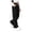 Black, variant on Girls Cargo Pants Elastic Waisted Outdoor Hiking Pant Loose Wide Leg Workout Trouser with Pocket Teen Girl Clothes Size 5-15
