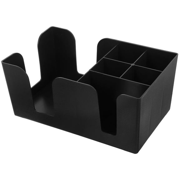 PBPBOX Desktop Coffee Cup Holder with Multi Section Design for Paper Cups Straws and Sugar