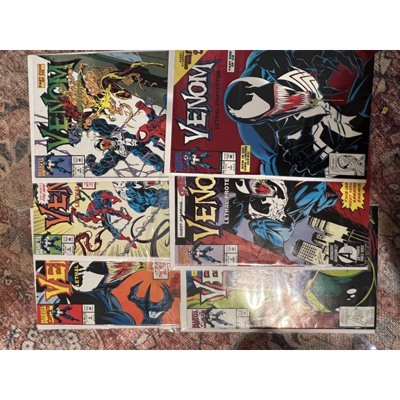Collectible Marvel Comics Venom Lethal Protector #1-6 Complete Series 1993 Spider-Man 7.0 -8.0 Condition