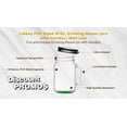 thumbnail image 3 of 10 Libbey Handle Mason Jars with Lids Set, 16 oz. - Traditional style, Drinking, Glassware - Green, 3 of 5