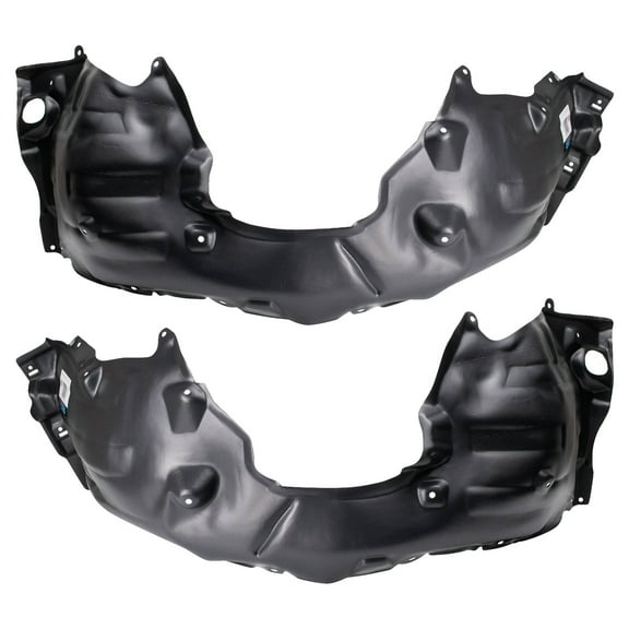 TRQ Inner Fender Liner Set Fits Select 2018-2019 Toyota Camry TO1248214 TO1249214