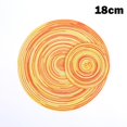 thumbnail image 3 of CAROOTU Tapis de Table à Manger Rond en Coton Résistant à la Chaleur pour la Maison Protège la Table des Brûlures, 3 of 7