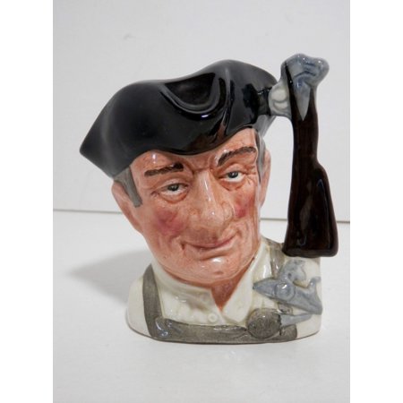Vintage 1962 Doulton Co. Limited Small Toby Jug,Williamsburg Coll., Gunsmith, D6580