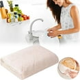 thumbnail image 2 of Natural Loofah Dishcloth, Thick Plant-Fiber Scrub Towel, Ultra-Absorbent Oil-Removing Kitchen Cloth for Pots, Pans, Countertops, Eco-Friendly Zero-Odor Reusable Wipe, Quick-Dry Biodegradable Cleaner, 2 of 8