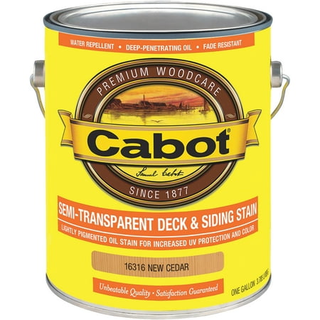 Cabot VOC Semi-Transparent Deck & Siding Exterior