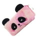 thumbnail image 4 of Estuche de peluche con diseño de panda, gran capacidad, suave, para estudiantes y escuela., 4 of 13