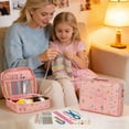 thumbnail image 4 of Kuroiy Crochet Kit for Beginners Adults – 59 Piece Crochet Starter Set with Yarn, Ergonomic Hooks, Lace Needles, Storage Case for Easy Crocheting Projects, 4 of 5