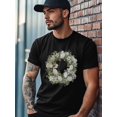 thumbnail image 4 of Easter Wreath Graphic Short Sleeve Men's T-Shirt, 4 of 8