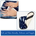 thumbnail image 3 of Polar Bear 12.5x8.2 Inch Soft Comfortable Furry Printed Armrest Accessory Car Armrest Pad Mat, 3 of 6