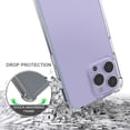 thumbnail image 4 of AquaFlex Hybrid Slim Designed For Apple iPhone 13 Pro 6.1"Case Transparent Clear, 4 of 8