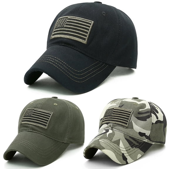 American Flag Trucker Hat, Outdoor Baseball Cap for Men Women, Adjustable Snapback Sports Cargo Casual Ball Cap, 1pcs