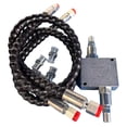 thumbnail image 3 of Kit de válvula de amortiguación para miniexcavadora, portátil, compatible con racores de hidráulica de 1/4", pieza de repuesto de acero,, 3 of 8