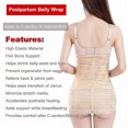 thumbnail image 4 of 2 In 1 Postpartum Belly Wrap Support Recovery Belt - Belly Band For Postnatal, Pregnancy, Maternity - Girdles For Women Body Shaper - Post Partum Wais, 4 of 5