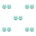 thumbnail image 2 of VONKY 2 Pieces Piano Fingers Trainer Hand Corrector Grips Sensitivity Strength Exerciser Silicone Training Device Soft Tools Cyan 5PCS, 2 of 6