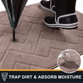thumbnail image 4 of Felpudo Purrugs Dirt Trapper, 80 x 120 cm, antideslizante, lavable, gris, 4 of 7
