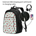thumbnail image 2 of Wukai Watermelon Travel Laptop Backpack: Business Water-Resistant Bag with USB Charging Port, Ideal College Backpack for Men & Women, 2 of 6