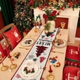 thumbnail image 6 of Grrvtrz 72x13inches Christmas Tablecloth Christmas Table Flag Waterproofs Decoration Coffee Table Long Tablecloth Christmas Decoration Supplies,Holiday Products,Christmas Decorations, 6 of 6