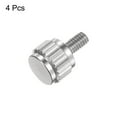 thumbnail image 3 of Uxcell 4Pcs Round Flat Head Knurled Thumb M2.5x5mm Hand Clamping Threaded Screws Knob Bolts for Calipers, 3 of 5