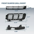 thumbnail image 3 of PIT66 Front Bumper Grille Grill Insert Fit For Land Rover Range Rover LR046709 13-17, 3 of 10