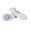 White, variant on Xfvqtps Ballet Shoes for Women Soft Sole Non Slip Cross Elastic Straps Solid Color Elegant Dance Shoes for Performance White