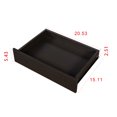 thumbnail image 5 of Computer Desk with 3 Drawers, 71 Inch Office Desk with Y-Shaped Metal Legs, Modern Simple Laptop Desk Study Writing Table for Living Room, Black, 5 of 9