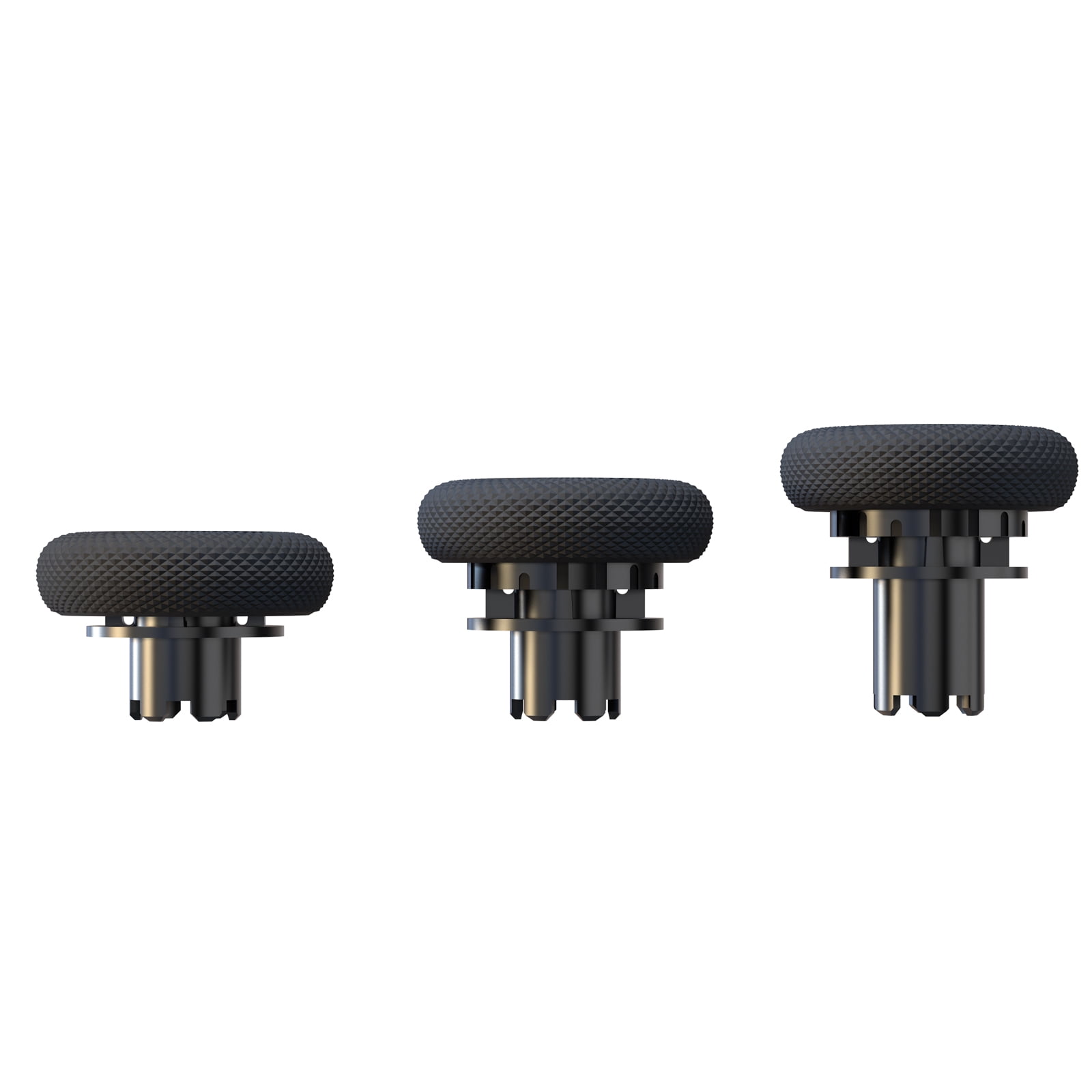 EXknight Controller Freaks for DualSense Edge, Height Adjustable Sticks for PS5 Pro Controller, 2 Low Rise(2 Heights), 2 Mid Rise(4 Heights), 2 High Rise(4 Heights)