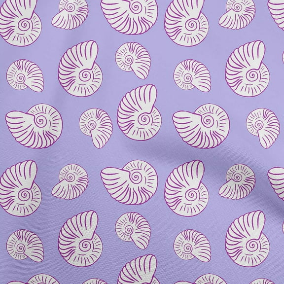oneOone Cotton Poplin Amethyst Fabric Nautical Diy Clothing Quilting Fabric Print Fabric By Yard 42 Inch Wide