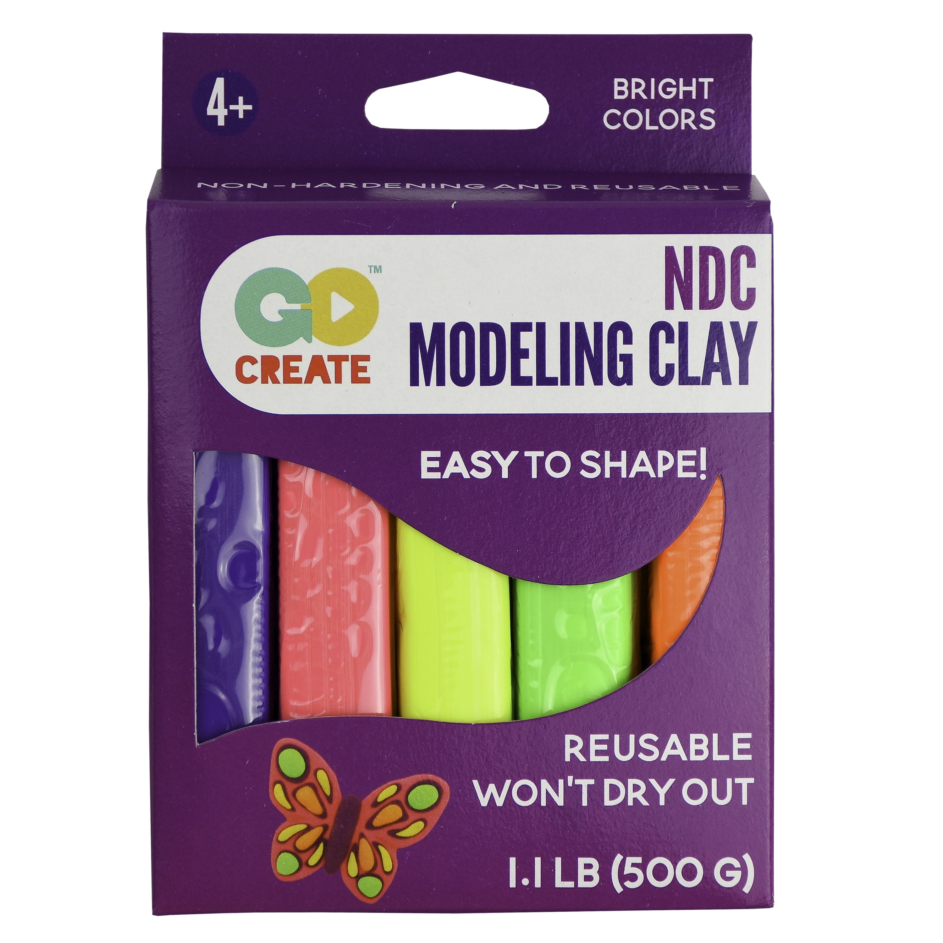 Sculpey EZ Shape 1 lb. NonDrying Brights Modeling Clay