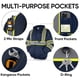 thumbnail image 3 of Sudadera con capucha de seguridad TICONN de alta visibilidad reflectante ANSI clase 3, 3 of 7
