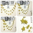 thumbnail image 6 of Liukekj Glitter Star Paper Banner Garland, Star Cutouts Decoration for Wedding, Shower, Festival, Holiday, Home Wall Hanging, 2M 2PCS, 6 of 10