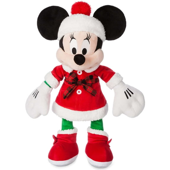Disney Store 2017 Holiday Christmas Minnie Share the Magic Plush New with Tags