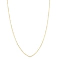 thumbnail image 3 of 14K Yellow Gold Solid Flat Mariner Chain 1.7mm Wide Necklace with Lobster Claw Clasp 20 inches long, 3 of 3