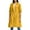 Yellow, variant on Long Raincoat for Women, Yigetop Women's Long Coat Outdoor Lightweight Windproof Jacket Womens Long Raincoat Black L