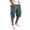 Grey, variant on Mens Casual Cotton Twill Cargo Shorts Drawstring Classic Chino Stretch Short with Pockets