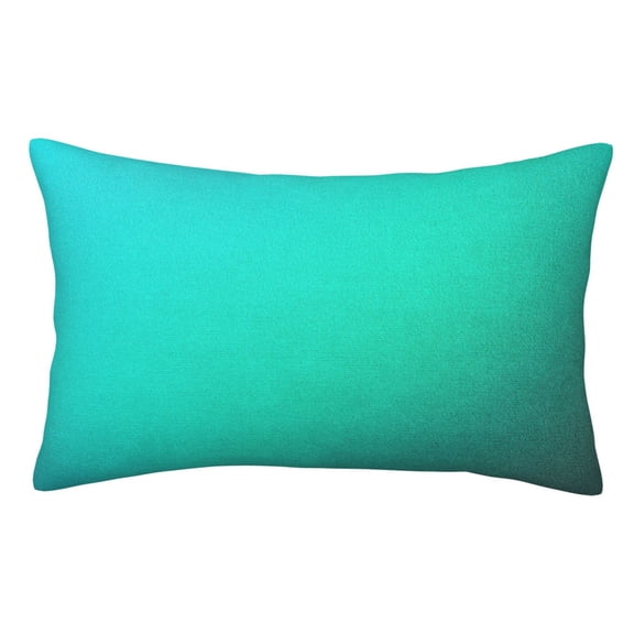 Kdxio Cotton Pillow Cases 14"x20" Pillowcases,Soft and Breathable Bedroom Pillow Cases-Turquoise Light Blue-No Pillow Core