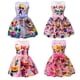 thumbnail image 3 of Super Kitties Vestido De Princesa Rosa Púrpura Para Niños , Halloween , Navidad , Fiesta De Cumpleaños , Disfraz Para Niñas , Ajuste De 3 Años A 9, 3 of 4
