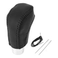 thumbnail image 1 of Cubierta de pomo de cambio de marcha Unique Bargains, protector de manija de cambio para Volkswagen Jetta 2012-2019, cuero sintético negro, 1 Pc antideslizante para automóvil, 1 of 1